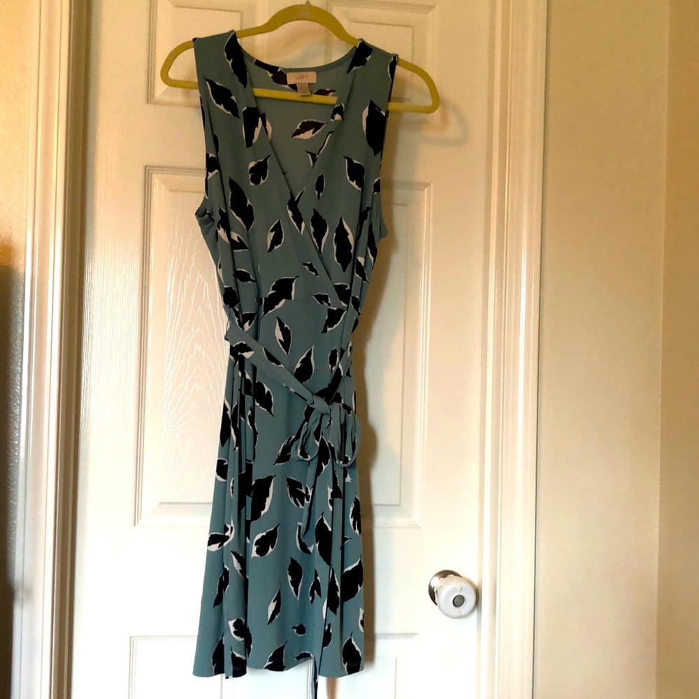 Loft faux wrap dress